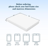 UACEO Full Mattress, 8 Inch Memory Foam Mattress in a Box, Fiberglass Free Full Size Mattresses for Pressure & Pain Relief, Soft and Comfortable UACEO