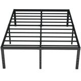 Maenizi Full Size Bed Frame No Box Spring Needed, 20 Inch Heavy Duty Metal Platform Bed Frame Full Support Up to 3000 lbs, Easy Assembly, Noise Free, Black Maenizi