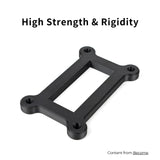 Siraya Tech Fibreheart PET-CF 3D Filament - Carbon Fiber Reinforced, High Strength & Rigidity, Easy Print, Dimensionally Stable, Aluminum Foil Sealed Bag - for Strong and Precise Parts (Black, 1kg) Siraya Tech