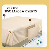 COSFLY Waterproof Patio Furniture Set Covers Durable, Outdoor Table and Chair Covers Rectangular Large - Fits up to 108L x 82W x 28H inches COSFLY