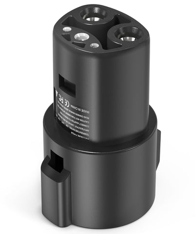 J1772 to Tesla Charger Adapter, 80amp 240v AC, NACS Charger Adapter for Tesla Model-3/Y/X/S, Mobile EV Adapter for Tesla Charger with Fast Charging (SAE J1772 Charging Adapter for Tesla Cars Only)