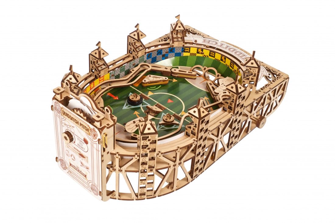 Mechanical UGEARS Wooden 3D Puzzle Model Quidditch Pinball Model kit Construction Set Generic