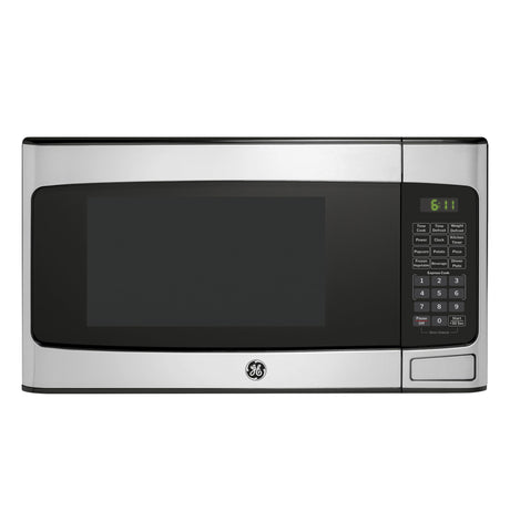 GE GCST11X1WSS Microwave Oven, 950-watt 6 Auto Cooking Settings, Kitchen Essentials for The Countertop, Dorm Room or Apartment, Child-Lock Technology 1.1 Cu. Ft, Stainless Steel GE