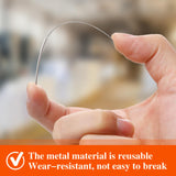 60 Pieces 3D Printer Nozzle Cleaning Kit,Stainless Steel Nozzle Cleaning Needles 3D Printer Tool Kit 3D Printer Nozzle Cleaner 3D Printer Accessories (Diameter 0.15/0.2/0.25/0.3/0.35/0.4mm) Mozeat Lens