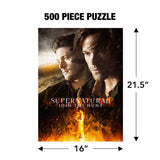 Supernatural Up Close and Personal 500 Piece Jigsaw Puzzle for Adults, 16" L X 21.5" W GRAPHICS & MORE