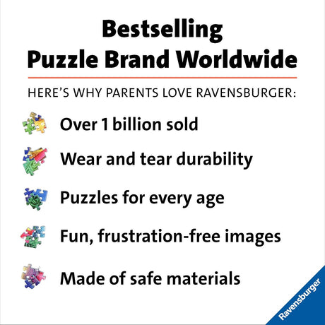 Ravensburger Unicorn and Pegasus Jigsaw Puzzle Set for Kids - 2 x 24 Pieces | Easy-to-Hold Pieces | Engaging Design | Fosters Cognitive Development | FSC Certified - 05677 Ravensburger