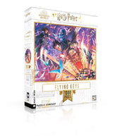 New York Puzzle Company - Harry Potter Flying Keys - 1000 Piece Jigsaw Puzzle for Family Game Nights by Mary GrandPré New York Puzzle Company