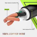 RVMATE 3 Prong 30 Amp Generator Extension Cord 75 Feet, NEMA L5-30P/L5-30R 125V SJTW Jacket RVMATE