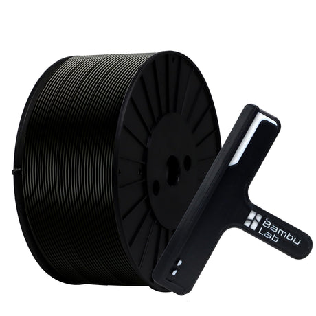 YOUSU ABS+ Filament 1.75mm, 3D Printer Filament ABS Plus, 3KG Spool (6.6 LBS) 3D Printing Filament for 3D Printers,Black Yousu