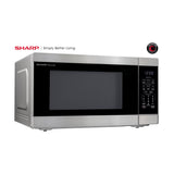 SHARP SMC2266KS Oven with Removable 16.5" Carousel Turntable, Cubic Feet, 1200 Watt Countertop Microwave, 2.2 CuFt, Stainless Steel Sharp