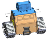 ScienSta STEM Projects for Kids Ages 10-16, Wooden Model Car Kits, Gifts for Boys 9-16, Science Educational Crafts Building Kit,RC Tank ScienSta