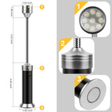 KOSIN Barbecue Grill Light for Outdoor Grill, Super-Bright Led Bbq Lights, Gifts for Men, Traeger Pit Boss Smoker Grill Accessories,Batteries Included KOSIN