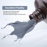 ELEGOO Upgraded ABS Like Resin 3.0, 405nm UV-Curing 3D Printer Resin with Higher Precision and Lower Shrinkage, Enhanced Strength and Toughness Photopolymer Resin for LCD Printer White 1000G ELEGOO