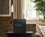 RPNB Deluxe Safe and Lock Box,Money Box,Digital Keypad Safe Box,Steel Alloy Drop Safe, Keypad Lock,Perfect for Home Office Hotel Business Jewelry Cash Use Storage,1.2 Cubic Feet RPNB