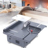 Portable Mini Table Saw | Small Wood Cutting Tool for Crafts, Hobbies, and Woodworking | 40MM Cutting Depth, Include Blade | Micro Table Saw for Home SABUIDDS