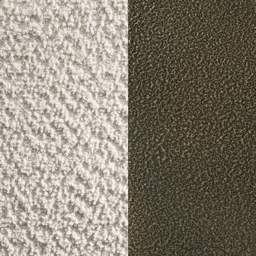 Coaster Home Furnishings Monroe Transitional Boucle Upholstered Eastern King Size Canopy Bed Frame Platform Bed 86-inch Headboard Vanilla 300834KE Coaster Home Furnishings