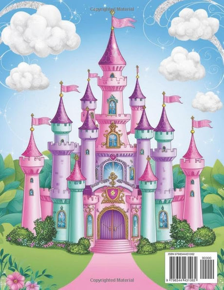 Princess Castle Coloring Book for Girls Ages 8-12: Magical Castle Adventures and Princess Coloring Fun: Perfect for Girls Ages 8-12 to Explore ... Imagination with Castles, and Royal Dreams. Majosta