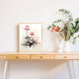 OKSGYTA Adults' Paint-by-Number Kits, Chinese Style Lotus, DIY Acrylic Painting Kit for Hand Art, 40x50cm, Without Frame OKSGYTA