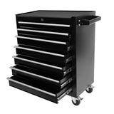 YSJZYBF 7 Drawers Rolling Tool Chest with Wheels Tool Box Organizer with Large Storage Cabinet Removable Portable Tool Cabinet with Locking System YSJZYBF