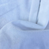 FUKiss 4 PCS 12" x 20" White Sublimation Blanks Soft Plush Crystal Velvet Fabric Throw Pillow Case Cushion Cover Pillowcase for Sofa Vinyl Projects DIY Printing Square NO Pillow Insert FUKiss