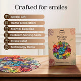 Wooden Puzzle for Adults, 216 pcs Puzzle, Wooden Jigsaw Puzzle, Jigsaw Puzzles, Succulent Puzzles, Rompecabezas de Madera LifeStyLix