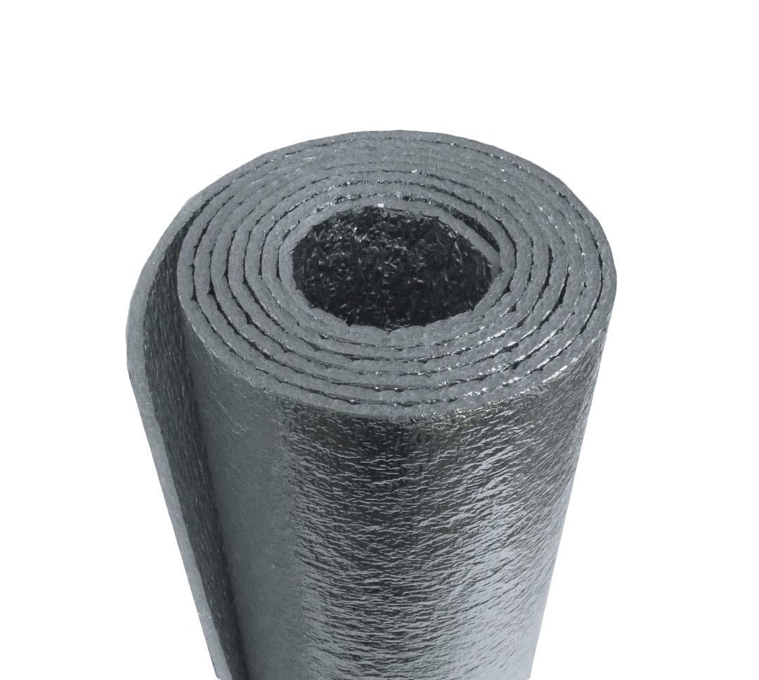 US Energy NASATECH (Pre-Cut for 8 Panel) 1 Car Garage Door Reflective Insulation Kit (R8) 1/4 Thick w/New & Improved Super Heavy Duty Double Sided Foam Tape Fits 8x7 8x8 9x7 9x8 Single Garage Doors US Energy Products