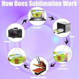 ZUYYON 3 Pcs Sublimation Blank Door Sign Aluminum Heat Transfer Door Hanger Double Side Printable Hanging Front Door Sign for DIY Crafts Foyer Garden Yard Bar Decor ZUYYON