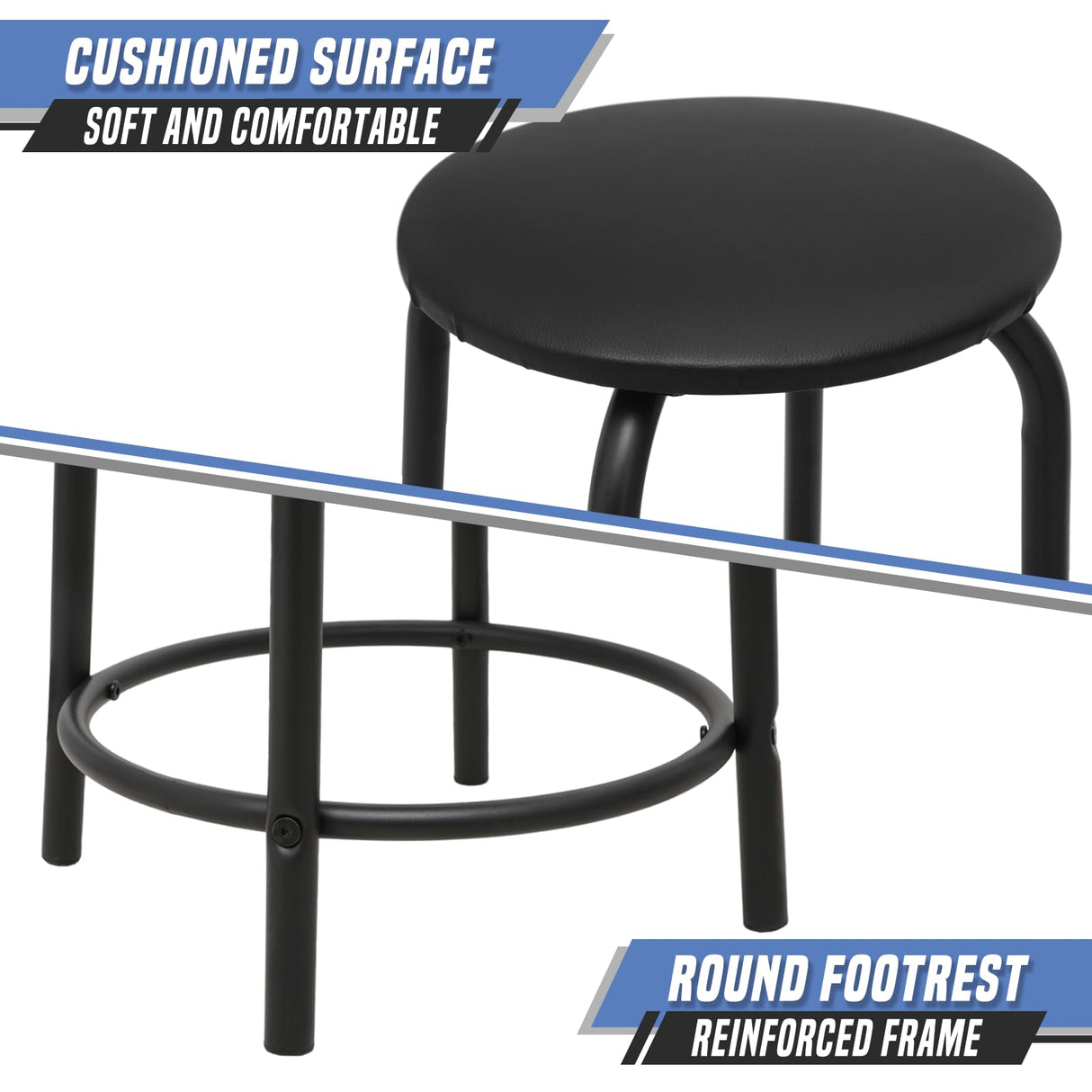 SFIHOME Adjustable Drafting Table & Stool Set, Art Desk with Additional Slide-Out Table Design, Versatile Drawing Table with Storage, for Art, Drafting and Creative Tasks, Black SFIHOME