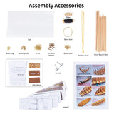 GAWEGM Wooden Ship Model Building Kits for Adults - 1/96 Scale Harvey 1847 Model Ships Assembled with Metal Accessory, for Collection, Teaching Exhibition, Ship Model Hobby, Assemble Expert GAWEGM