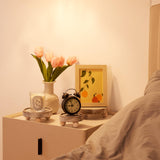 VIVIRBIEN 3PCS Wood Risers for Decor Mini Wooden Stool Display Stand with Removable Feet Farmhouse Rustic Decor Risers for Display Decorative Wood Pedestal Stand for Candles, Plants, Cups VIVIRBIEN