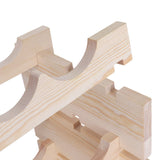 Smartxchoices 96 Bottle Modular Wine Rack Freestanding Floor Wine Holder, Stackable Wine Storage Rack Display Shelves, Solid Wood - Wobble-Free (96 Bottles) Smartxchoices