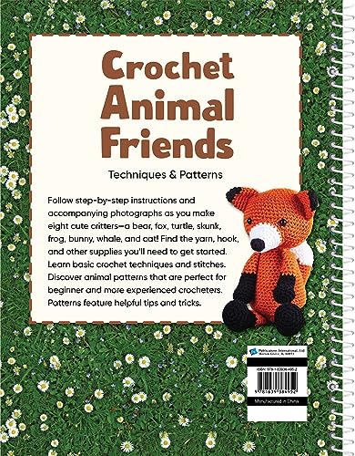 Crochet Animal Friends: Techniques & Patterns WoodArtSupply