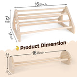 CuffUp Chicken Perch Chicken Toys for Coop Durable Chick Jungle Gym Strong Wood Roosting Bar Chicken Swing for Chicken Supplies for Chicken Coop Accessories and Brooder for Baby Chicks (2 Pack) CuffUp