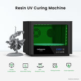 UNIFORMATION Cure3 Curing Machine 10.3-inche 405nm UV Resin Curing Station D282 x H162 mm with 360° Turntable Curing Box for GK3 Pro GK3 and Other Resin 3D Printers Uniformation