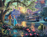 Ceaco - 4 in 1 Multipack - Thomas Kinkade - Disney Dreams Collection - Lion King, Peter Pan, Princess & the Frog, & Jungle Book - (4) 500 Piece Jigsaw Puzzles Ceaco