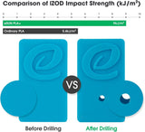 eSUN PLA+ Filament 1.75mm, 3D Printer Filament PLA Plus, Dimensional Accuracy +/- 0.03mm, 1KG per Spool, 2 Spools 3D Printing Filament, Bone White eSUN