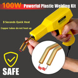 Plastic Welder, 2 in 1 Plastic Welding Kit, SONNLER 1000PCS Hot Stapler Plastic Repair Kit For Car Bumper Crack Repair with Plastic Iron Plastic Rods, Metal Mesh, Abrasive Paper, Aluminum Tape SONNLER