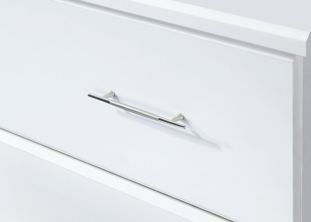 Storkcraft Brookside 4 Drawer Dresser (White) – GREENGUARD Gold Certified, Nursery Dresser for Kids Bedroom, Chest of Drawers Storkcraft