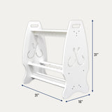 StoreYourBoard Marlin Fishing Pole Rack, Holds 24 Fishing Rods and Reels, Weather-resistant, Garage & Outdoor Fishing Rod Holder StoreYourBoard