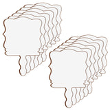 Anglechic 12 Pcs Christmas DIY Sublimation Blanks Paddle Fan 2024 Hand Fans Wood Photo Frame for Wedding Class School Sports Competitions Xmas Party Memorial Anglechic