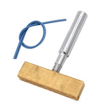 T Soldering Iron Tip LCD Ribbon Repair Parts, LCD Flex Cable Repair, Hot Press Head for Broken LCD Screens, with Strip Milageto
