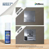 Brilliance Laser Inks 2 Oz Aerosol Black Laser Marking Spray for High Contrast Metal Marks | Permanent and Durable Metals Ink for Fiber, YAG, Diode, and CO2 Laser Engraver BRILLIANCE LASER INKS