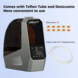 2025 Official Space Pi Filament Dryer Upgrade, 3D Printer Filament Dry Box with 360° PTC Fast Heating, 3.7'' LCD Touch Screen, One Key Set Filament dehydrator Fits 1.75/2.85mm PLA PETG ABS YOOPAI