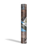 Livelynine Shiplap Peel and Stick Barnwood Wallpaper for Walls Rustic Barn Wood Wall Planks Bathroom Wallpaper 17.7X78.8 Wood Plank Contact Paper for Desk Cabinets Bulletin Board Paper Roll Classroom Livelynine