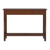 Linon Home Dcor Console Table, 42.01"w x 13.98"d x 30.71"h, Antique Tobacco Linon