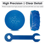 eSUN 405nm LCD 3D Printer Rapid Resin UV Curing Resin ABS-Like Rapid Resin Hard Tough Resin High Impact High Tough Photopolymer Resin for Photon UV Curing LCD 3D Printer, Plastic Bottle, 500g Black eSUN