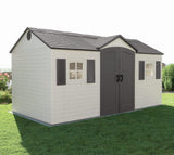 Lifetime 6446 Outdoor Storage Shed, 8 x 15 Foot, Desert Sand Lifetime