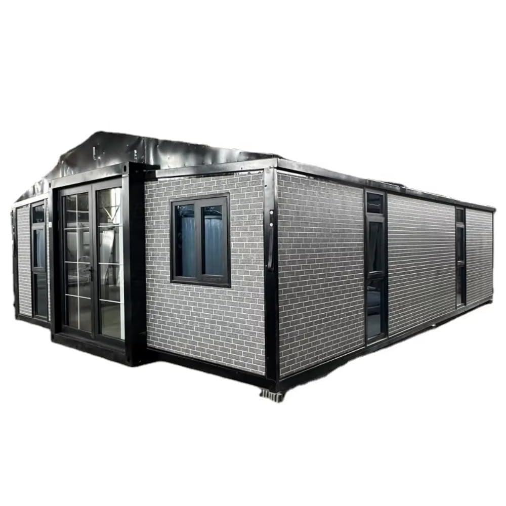 2 Bedroom Prefab Movable Foldable Expandable 30FT Container House And Container House Expand - WoodArtSupply