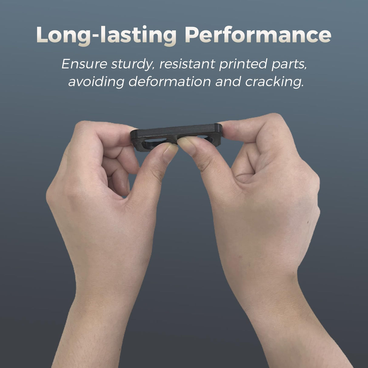 FLASHFORGE ABS Pro Filament 1.75mm Black, 3D Printer Filament 1kg (2.2lbs) Spool-Dimensional Accuracy +/- 0.02mm, Hot Deformation Below 90℃, Great for Printing Heat-Resistant Functional Parts FLASHFORGE