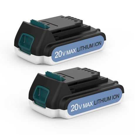 Ahomtikk 2Packs 20V Lithium Battery 4.0Ah Replacement for Black and Decker 20v Battery LBXR20 LB20 LBX20 LBX4020 Compatible with Black and Decker 20v Lithium Battery Ahomtikk